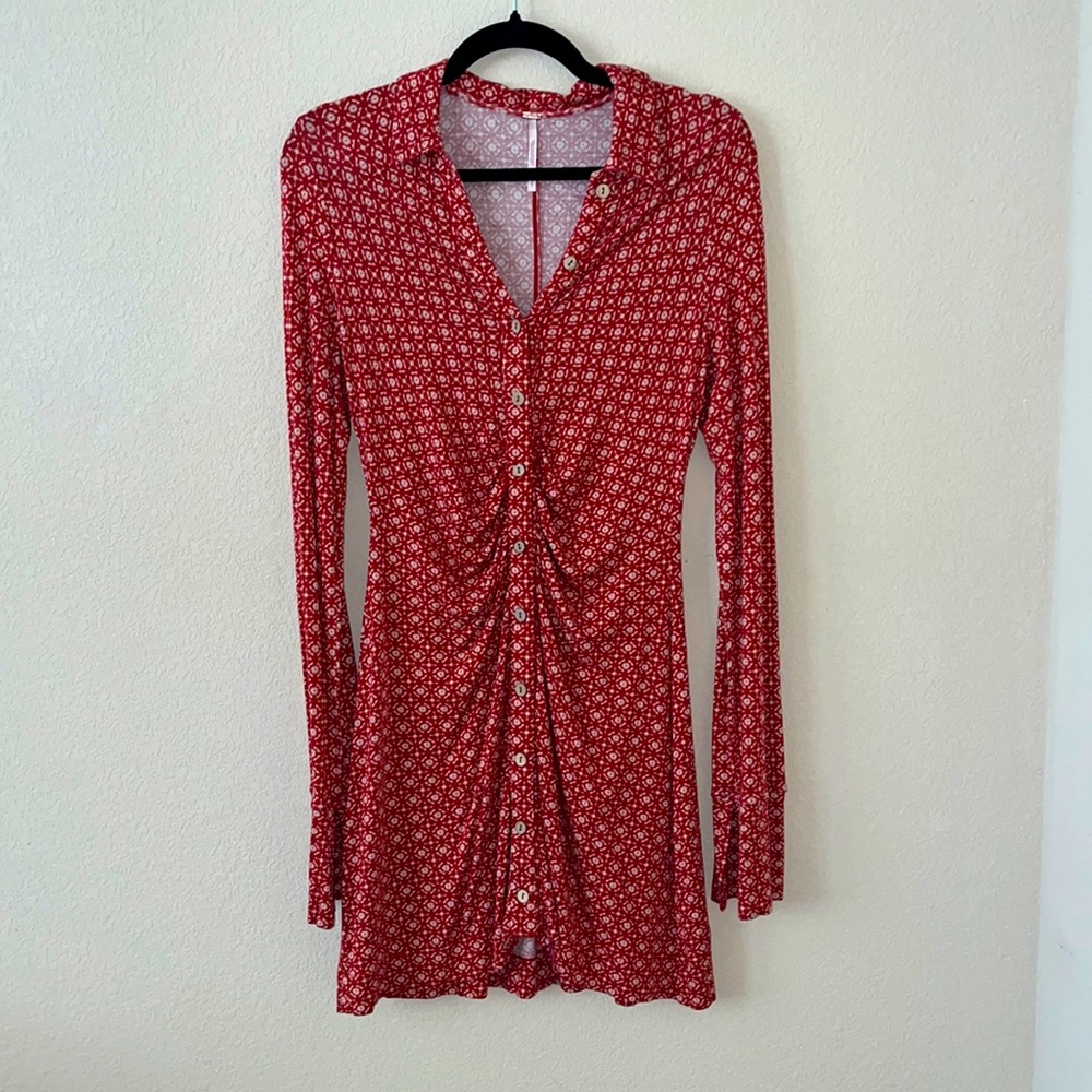 Free People Long Sleeve Dress - Size small